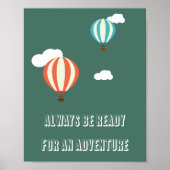 Adventure Quote Poster (Vorne)