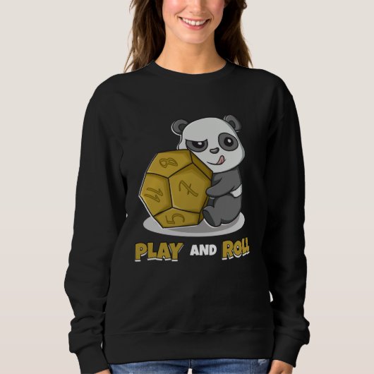 Adventure RPG Dice Fantasy Roleplaying Gamers Sweatshirt (Vorderseite)