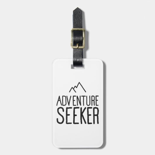 Adventure Seeker Gepäckanhänger (Vorderseite vertikal)