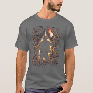 Adventure Seeker mit Torch Amidst Snakes Adventur T-Shirt
