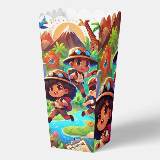 Adventure Seekers Gefallen Box Geschenkschachtel (Rückseite)