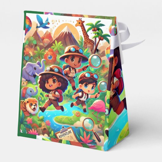 Adventure Seekers Gefallen Box Geschenkschachtel (Rückseite)