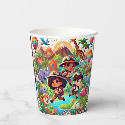 Adventure Seekers Paper Cup Pappbecher (Rückseite)