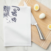 Adventure Sloth Astronaut Geschirrtuch (Viertel Falte)