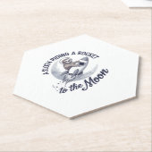 Adventure Sloth Astronaut Untersetzer (angewinkelt)