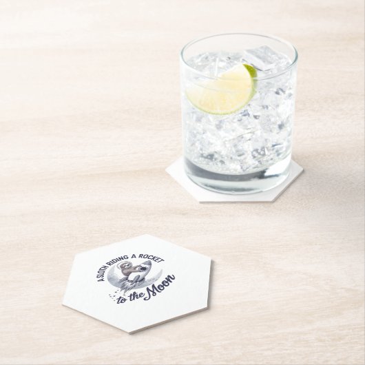 Adventure Sloth Astronaut Untersetzer (Vor Ort)