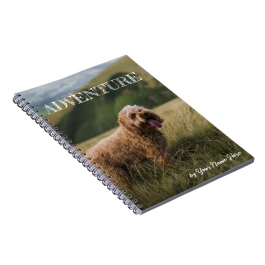 Adventure Spiral Foto Notebook Notizblock (Rechte Seite)