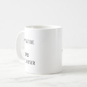 Adventure Sprichwort Funny Kaffeetasse (Vorderseite Links)