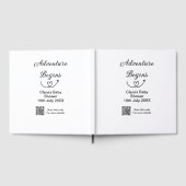 Adventure startet Baby Dusche Scan QR Gästebuch (Voll)