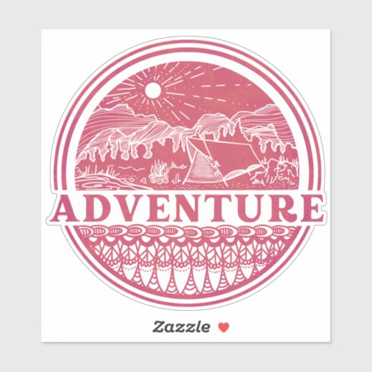 Adventure Sticker (Blatt)