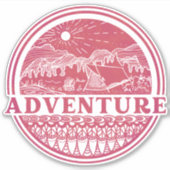 Adventure Sticker (Vorderseite)