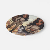 Adventure & Style Wolf Pappteller (Schrägansicht)