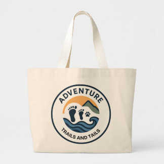 Adventure T-T-Logo Jumbo Tote Bag Stoffbeutel