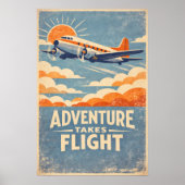 Adventure Takes Flight Poster (Vorne)