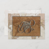 Adventure Theme Dankeschön Cards Dankeskarte (Vorne/Hinten)