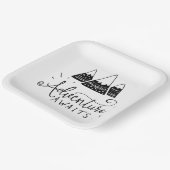 Adventure Themed Baby Dusche Pappteller (Gewinkelt)