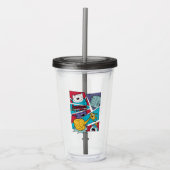 Adventure Time | Action Panel Graphic Acryltrinkbecher (Vorderseite)