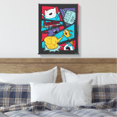 Adventure Time | Action Panel Graphic Leinwanddruck (Insitu (Schlafzimmer))