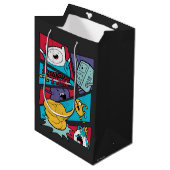 Adventure Time | Action Panel Graphic Mittlere Geschenktüte (Vorderseite Schrägansicht)