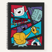 Adventure Time | Action Panel Graphic Notizblock (Vorderseite)