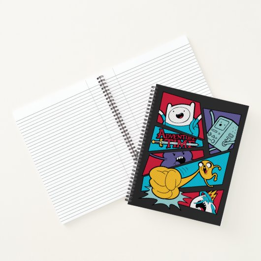Adventure Time | Action Panel Graphic Notizblock (Innenseite)