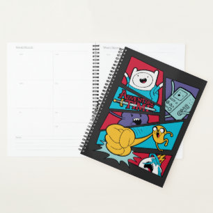Adventure Time Action Panel Graphic Planer