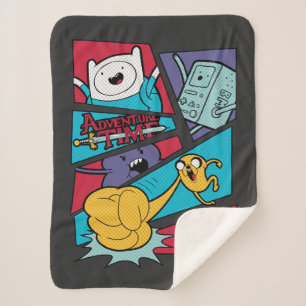 Adventure Time Action Panel Graphic Sherpadecke