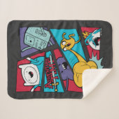 Adventure Time | Action Panel Graphic Sherpadecke (Vorderseite (Horizontal))