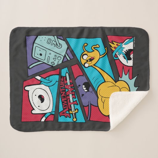 Adventure Time | Action Panel Graphic Sherpadecke (Vorderseite (Horizontal))