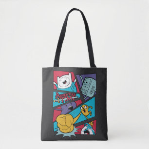 Adventure Time Action Panel Graphic Tasche
