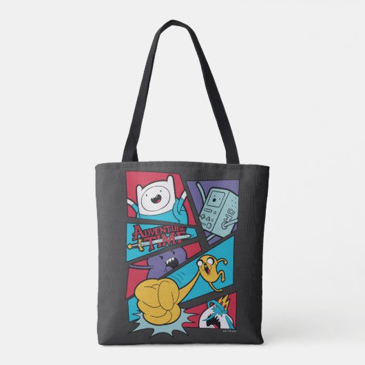 Adventure Time | Action Panel Graphic Tasche (Rückseite)