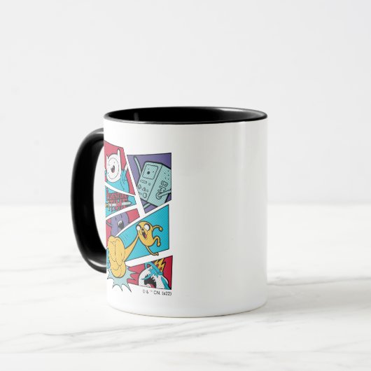 Adventure Time | Action Panel Graphic Tasse (Vorderseite Links)
