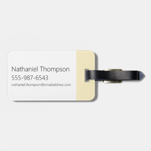 Adventure Time | "Algebraic" Finn Sketch Gepäckanhänger (Rückseite horizontal)