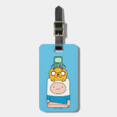 Adventure Time | BMO, Jake, & Finn Gepäckanhänger (Vorderseite vertikal)