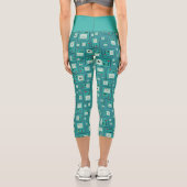 Adventure Time | BMO Pattern Capri Leggings (Rückseite)