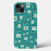 Adventure Time | BMO Pattern Case-Mate iPhone Hülle (Rückseite)