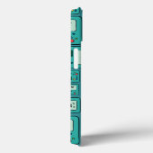 Adventure Time | BMO Pattern Case-Mate iPhone Hülle (Rückseite / Rechts)