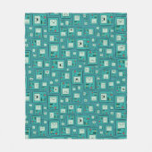 Adventure Time | BMO Pattern Fleecedecke (Vorderseite)