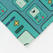 Adventure Time | BMO Pattern Fleecedecke (Ecke)