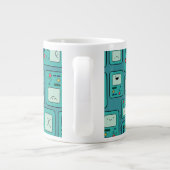 Adventure Time | BMO Pattern Jumbo-Tasse (Rückseite)