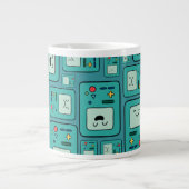 Adventure Time | BMO Pattern Jumbo-Tasse (Vorderseite)