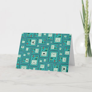 Adventure Time   BMO Pattern Karte