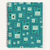 Adventure Time | BMO Pattern Notizblock (Vorderseite)