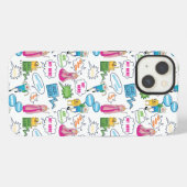 Adventure Time | Character-Aufruf-Muster iPhone Hülle (Rückseite (Horizontal))