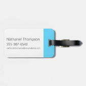 Adventure Time | Finn & Jake Fist Bump Gepäckanhänger (Rückseite horizontal)