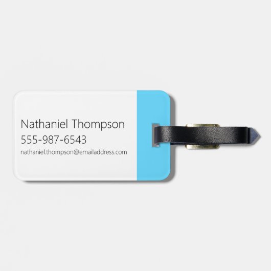 Adventure Time | Finn & Jake Fist Bump Gepäckanhänger (Rückseite horizontal)