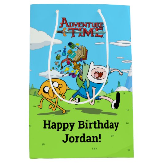 Adventure Time | Finn's Backpack Adventure Gear Mittlere Geschenktüte (Vorderseite)