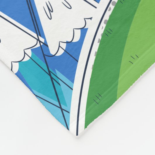 Adventure Time | Jake Floating With Finn Fleecedecke (Ecke)