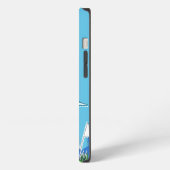 Adventure Time | Jake Floating With Finn iPhone Hülle (Linke Seite)