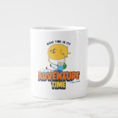 Adventure Time | Jake Floating With Finn Jumbo-Tasse (Rechts)